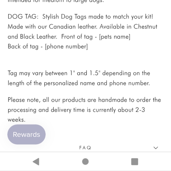 NWT: KNOTTY PETS, BRAIDED CLASSIC, DOG COLLAR, BLK W/BLK LTH & GOLD HARDWARE. - Picture 9 of 16